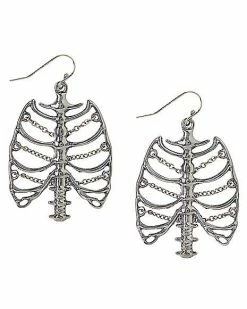 Wholesale 🔔 Skeleton Rib Cage Earrings ⌛