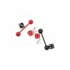 Coupon 🛒 Black & Red Dice Barbell 2 Pack - 14 Gauge 👍 -Playboy Shop 02551943 a