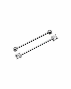 Brand new 🌟 Industrial Barbell Ring - 14 Gauge ⌛