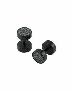 Coupon 🛒 Black Sugar Glitter Fake Plug Set 🔥
