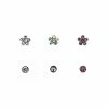Promo π CZ Flower Stud Nose Ring 6 Pack - 20 Gauge π 2 Promo π CZ Flower Stud Nose Ring 6 Pack - 20 Gauge π -Playboy Shop 02768869 a
