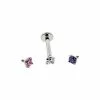 Best Pirce 💯 Prong CZ Labret Lip Ring 3 Pack - 16 Gauge 😉 -Playboy Shop 02803369 a
