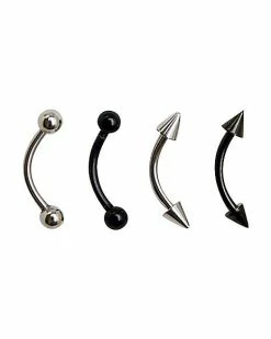 Top 10 👍 Black Curve Barbells 2 Pack - 16 Gauge 💯