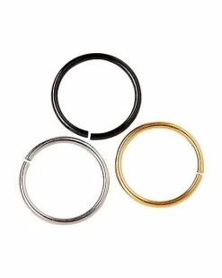 Best deal 😉 CZ Hoop Stud Nose Rings - 6 Pack 😀 -Playboy Shop 02841492 c