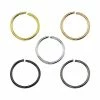 New 🤩 Multi-Pack Colored Hoop Nose Rings - 5 Pack 💯 -Playboy Shop 02859304 a