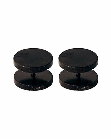 Best Pirce π₯° Black Large Face Fake Plug Set π 3 Best Pirce π₯° Black Large Face Fake Plug Set π