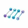 Promo β€οΈ Blue & Purple Swirl Barbell 4 Pack - 14 Gauge β€οΈ 1 Promo β€οΈ Blue & Purple Swirl Barbell 4 Pack - 14 Gauge β€οΈ -Playboy Shop 02975951 a