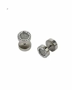 Outlet ✨ CZ Sugar Glitter Fake Plugs 😍