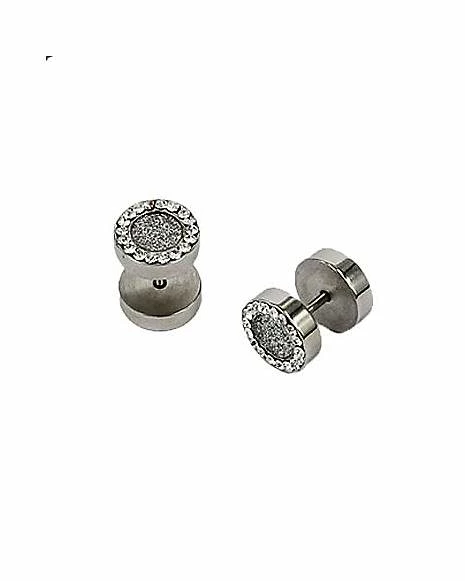 Outlet β¨ CZ Sugar Glitter Fake Plugs π 3 Outlet β¨ CZ Sugar Glitter Fake Plugs π