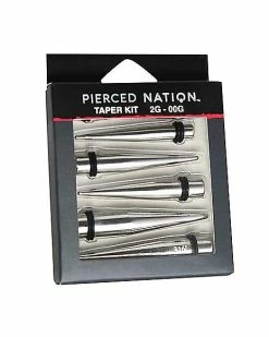 Buy 🛒 Stretching Ear Taper 6 Pack 14 Gauge - 4 Gauge 😍 -Playboy Shop 03098381 b
