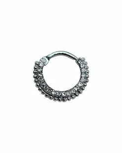 Cheapest 😀 Ornate CZ Cartilage Clicker Ring -16 Gauge ⭐ -Playboy Shop 03101912 b
