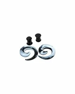Coupon 👍 Marble Spirals and Plugs - 2 Pair 🔥