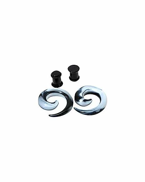 Coupon π Marble Spirals and Plugs - 2 Pair π₯ 3 Coupon π Marble Spirals and Plugs - 2 Pair π₯