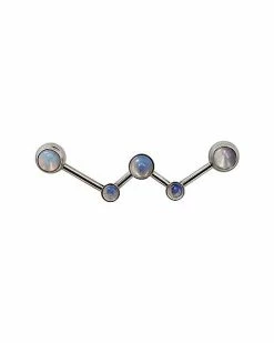 Cheapest π Opal-Effect Moonstone Zig Zag Industrial Barbell - 14 Gauge π 6 Cheapest π Opal-Effect Moonstone Zig Zag Industrial Barbell - 14 Gauge π -Playboy Shop 03116035 b