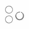 Coupon 🤩 Seamless Hoop Nose Rings 3 Pack - 20 Gauge 🔔 -Playboy Shop 03144904 a