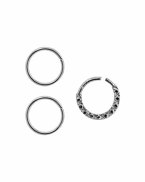 Coupon π€© Seamless Hoop Nose Rings 3 Pack - 20 Gauge π 3 Coupon π€© Seamless Hoop Nose Rings 3 Pack - 20 Gauge π