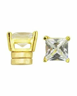 Best Pirce ⭐ Square CZ Magnetic Earrings 🛒