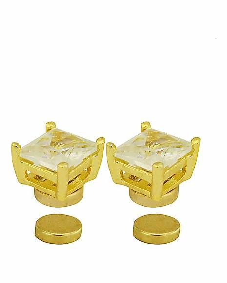 Best Pirce β Square CZ Magnetic Earrings π 4 Best Pirce β Square CZ Magnetic Earrings π - Image 2