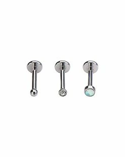 Top 10 ✨ Multi-Pack Labret Rings 3 Pack - 16 Gauge 🧨