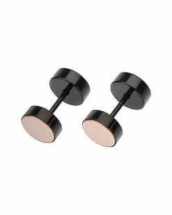 Flash Sale 💯 Rose Goldplated Fake Plugs 🧨 -Playboy Shop 03176021 b