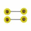 Best Sale π Sunflower Nipple Barbells - 14 Gauge π 1 Best Sale π Sunflower Nipple Barbells - 14 Gauge π -Playboy Shop 03211224 a