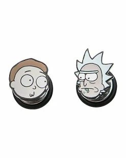 Coupon π₯° Rick and Morty Fake Plugs - 18 Gauge π