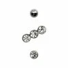 Hot Sale ✔️ Multi-Pack CZ Stud Nose Rings 3 Pack - 18 Gauge 🤩 -Playboy Shop 03257862 A