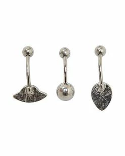 Outlet 😀 Outer Space Alien Belly Rings 3 Pack - 14 Gauge 🛒 -Playboy Shop 03265071 c