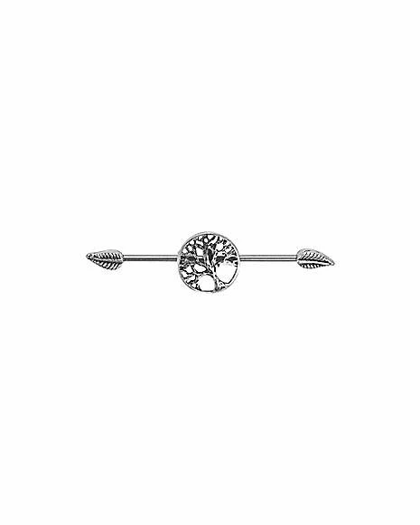 Budget π Leaf Tree of Life Industrial Barbell - 14 Gauge π₯° 3 Budget π Leaf Tree of Life Industrial Barbell - 14 Gauge π₯°