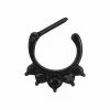 Coupon 🤩 Blackplated Black CZ Clicker Septum Ring - 16 Gauge 👍 -Playboy Shop 03286580 a