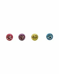 Outlet π Multi-Pack Colored Gem Glow In The Dark Barbells 4 Pack - 14 Gauge π 5 Outlet π Multi-Pack Colored Gem Glow In The Dark Barbells 4 Pack - 14 Gauge π -Playboy Shop 03309481 b