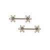 Cheap π Opal-Effect Flower Nipple Rings - 14 Gauge π₯° 2 Cheap π Opal-Effect Flower Nipple Rings - 14 Gauge π₯° -Playboy Shop 03323573 a