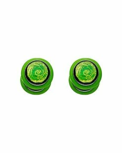Best Sale π€© Portal Fake Plugs 18 Gauge - Rick and Morty π§¨