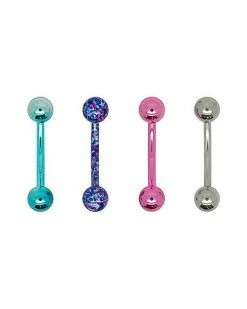 Flash Sale 🔥 Multi-Pack Curved Barbells 4 Pack - 16 Gauge 🎉