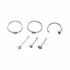 Best deal ⭐ Multi-Pack Bone Nose Rings and Hoop Nose Rings 6 Pack - 22 Gauge 🛒