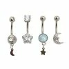 Cheap π Multi-Pack Star Moon CZ Dangle Belly Rings 4 Pack - 14 Gauge π₯° 2 Cheap π Multi-Pack Star Moon CZ Dangle Belly Rings 4 Pack - 14 Gauge π₯° -Playboy Shop 03397452 a
