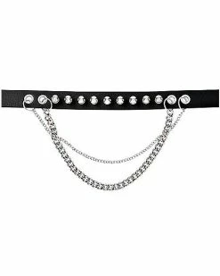 Hot Sale 🔥 Black Spike Chain Collar ❤️ -Playboy Shop 03398039 b