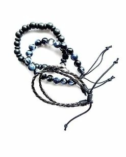 Discount 🎁 Beaded and Woven Bracelets - 3 Pack 🤩