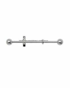 Discount π Cross CZ Industrial Barbell - 14 Gauge π 5 Discount π Cross CZ Industrial Barbell - 14 Gauge π -Playboy Shop 03424900 b