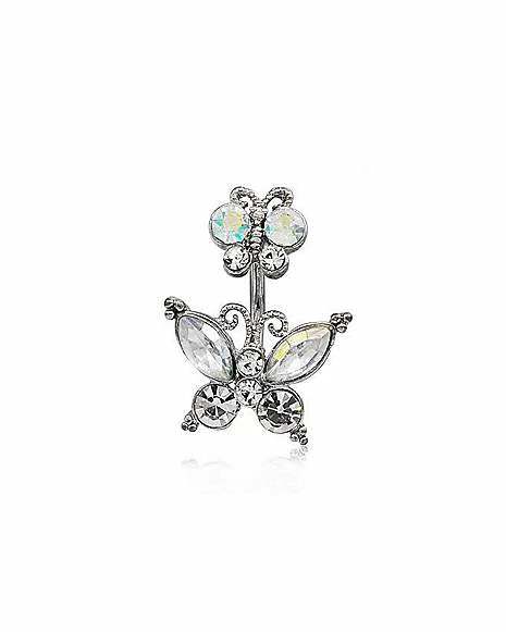 Coupon βοΈ CZ Butterfly Belly Ring - 14 Gauge π 3 Coupon βοΈ CZ Butterfly Belly Ring - 14 Gauge π