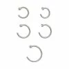 Brand new ✔️ Multi-Pack CZ Hoop Nose Rings 5 Pack - 18 Gauge 👍 2 Brand new ✔️ Multi-Pack CZ Hoop Nose Rings 5 Pack - 18 Gauge 👍 -Playboy Shop 03465739 a 1