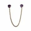 Top 10 π Purple Gem Chain Cartilage Earring - 18 Gauge β¨ 2 Top 10 π Purple Gem Chain Cartilage Earring - 18 Gauge β¨ -Playboy Shop 03465762 a