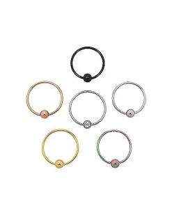 Best reviews of π€© Multi-Pack CZ Hoop Nose Rings - 6 Pack βοΈ 6 Best reviews of π€© Multi-Pack CZ Hoop Nose Rings - 6 Pack βοΈ -Playboy Shop 03466604 a