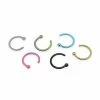 Best Pirce 🔔 Multi-Pack Colored Hoop Nose Rings 6 Pack - 18 Gauge 🧨 -Playboy Shop 03466612 a