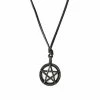 Discount βοΈ Leather Pentagram Necklace βοΈ 1 Discount βοΈ Leather Pentagram Necklace βοΈ -Playboy Shop 03469707 a