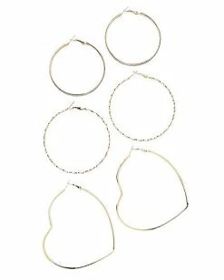 Budget ❤️ Multi-Pack Hoop Earrings - 3 Pack 💯 -Playboy Shop 03469988 b