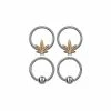 Deals β¨ Multi-Pack Leaf Captive Bead Rings 2 Pair - 16 Gauge π 1 Deals β¨ Multi-Pack Leaf Captive Bead Rings 2 Pair - 16 Gauge π -Playboy Shop 03473279 a