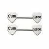 Discount 𧨠Cum Here Nipple Barbells - 14 Gauge π₯ 2 Discount 𧨠Cum Here Nipple Barbells - 14 Gauge π₯ -Playboy Shop 03474863 a