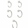 New βοΈ Multi-Pack CZ Half Hoop Nose Rings 5 Pack - 20 Gauge β 2 New βοΈ Multi-Pack CZ Half Hoop Nose Rings 5 Pack - 20 Gauge β -Playboy Shop 03482668 a