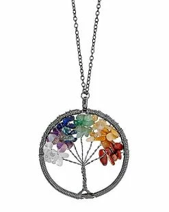 Discount 👏 Rainbow Tree of Life Necklace 🥰